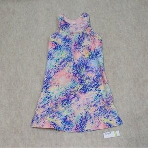 DSG Multicolor Abstract Pattern Top